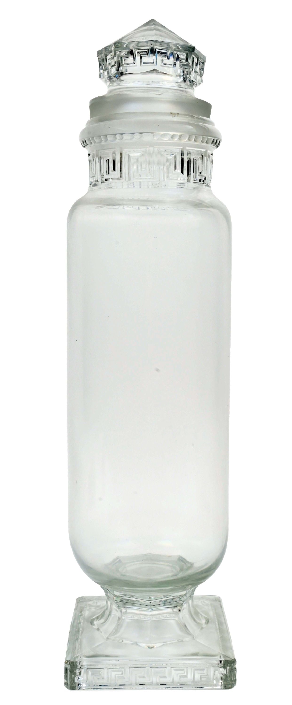 25" TALL ATHENIAN SAMPLE BOTTLE CANDY JAR (1 of 4)