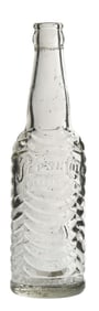 PEPSI-COLA GLASS BOTTLE
