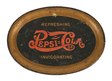 PEPSI-COLA "INVIGORATING" TIP TRAY