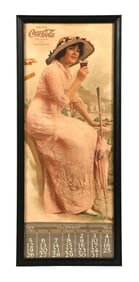 1915 COCA-COLA CALENDAR W/ ELAINE GRAPHIC