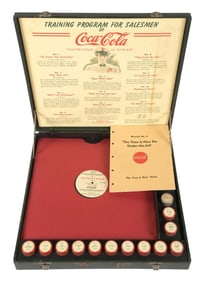 COCA-COLA SALESMAN TRAINING KIT IN CASE