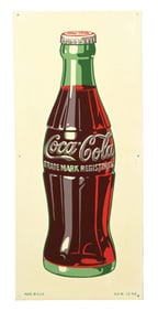 COCA-COLA BOTTLE SIGN