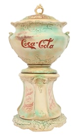 COCA-COLA HARD RUBBER SYRUP DISPENSER