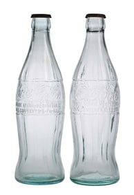 COLLECTION OF 2 COCA-COLA DISPLAY BOTTLES