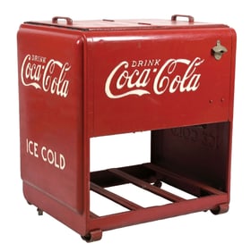 DRINK COCA-COLA ICE COLD COOLER