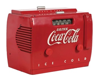 COCA-COLA COOLER RADIO