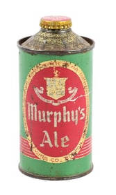 MURPHY'S ALE LOW PROFILE CONE TOP BEER CAN