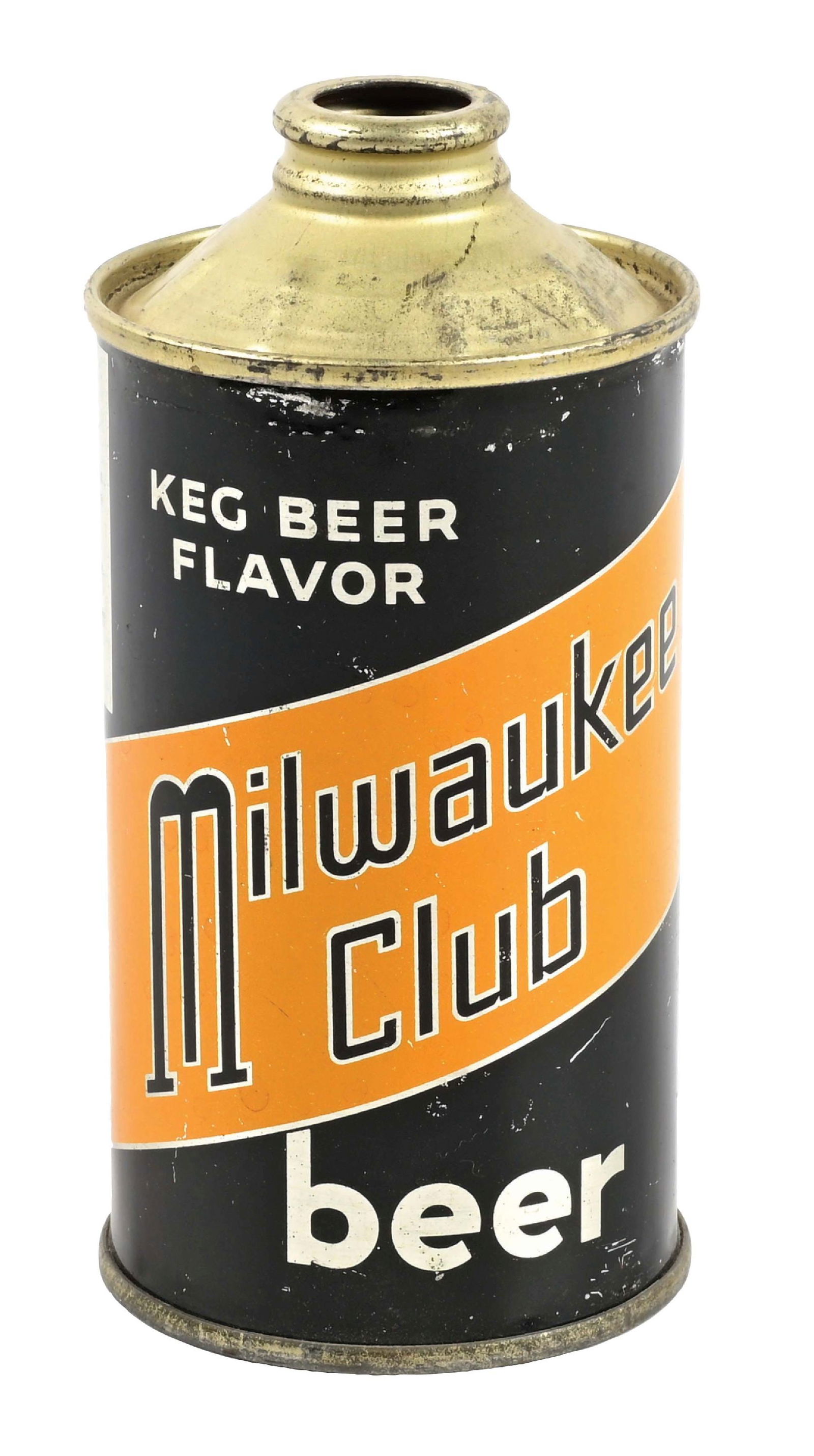 MILWAUKEE CLUB BEER LOW PROFILE CONE TOP BEER CAN (1 of 6)
