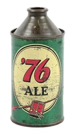 76 ALE CONE TOP BEER CAN