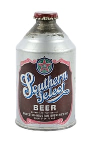 SOUTHERN SELECT BEER CROWNTAINER CONE TOP BEER CAN