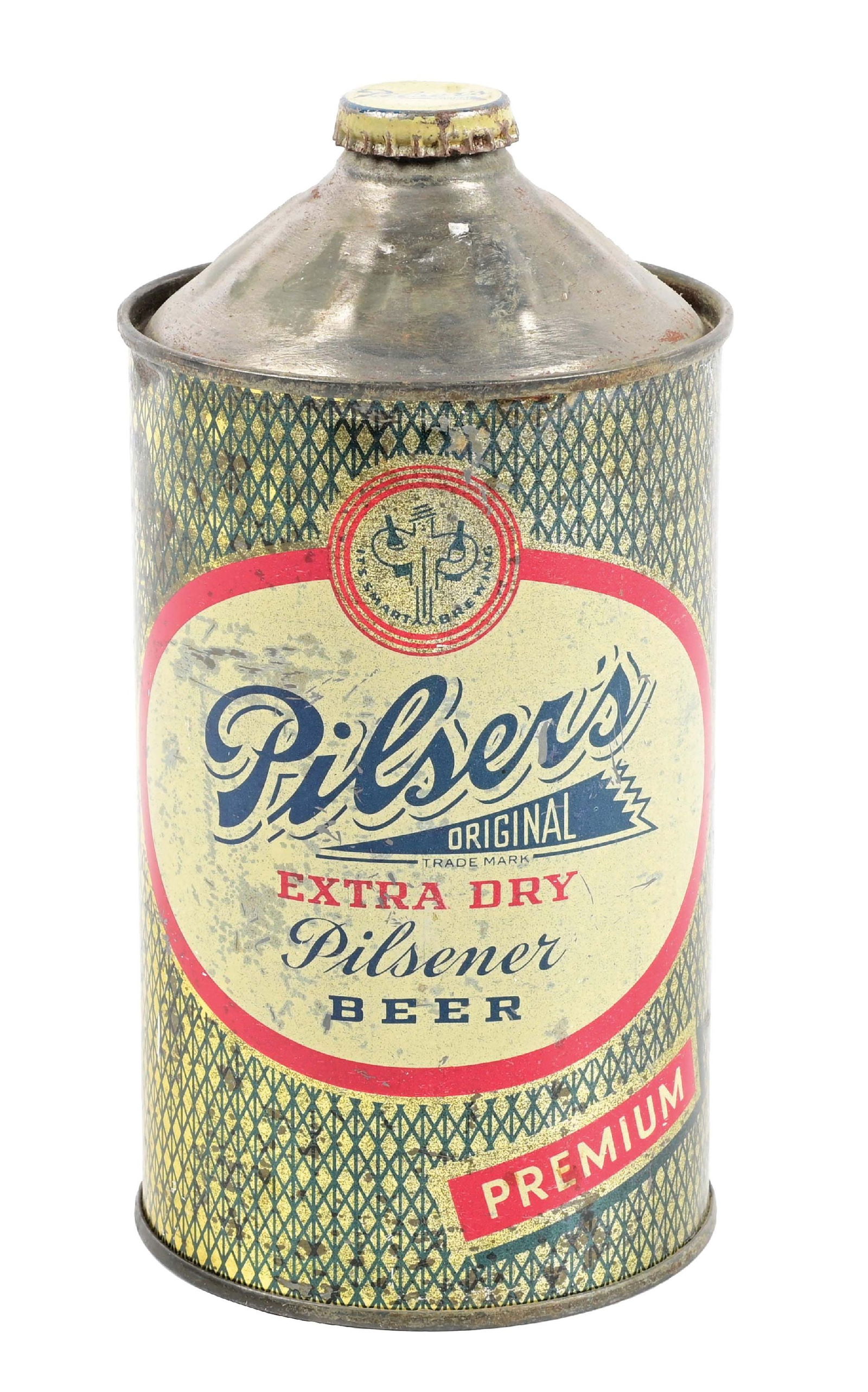 PILSER'S EXTRA DRY PILSENER BEER CONE TOP BEER CAN (1 of 6)