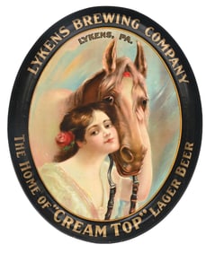 LYKENS BREWING COMPANY SERVING TRAY