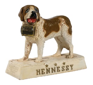 HENNESSY STANDING DOG DISPLAY