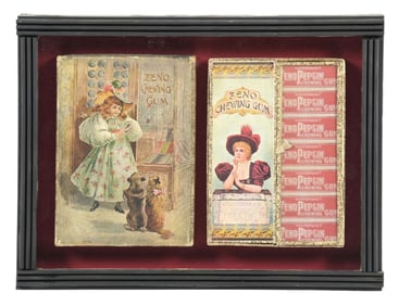 ZENO CHEWING GUM BOX IN SHADOW BOX