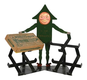 WRIGLEY'S CHEWING GUM SPEARMINT MAN DISPLAY