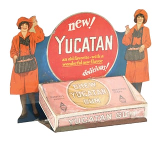 YUCATAN GUM COUNTERTOP DISPLAY