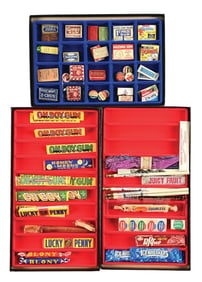 COLLECTION OF 3 CHEWING GUM, STICKS, PACKS & ADVERTISING