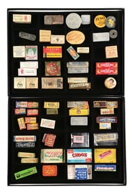 COLLECTION OF CHEWING GUM PACKS, STICKS & ADVERTISING