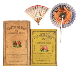 COLLECTION OF 4 CHEWING GUM MEMORABILIA ITEMS