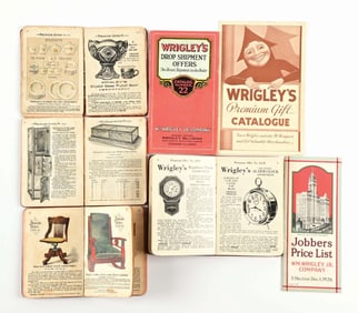 COLLECTION OF 7 PIECES OF CHEWING GUM EPHEMERA