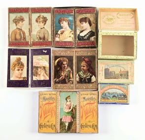 COLLECTION OF 8 CHEWING GUM BOXES
