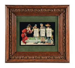 KIS-ME CHEWING GUM DIE-CUT SIGN