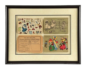 KIS-ME GUM "PAINTING" PUZZLE TOY SET