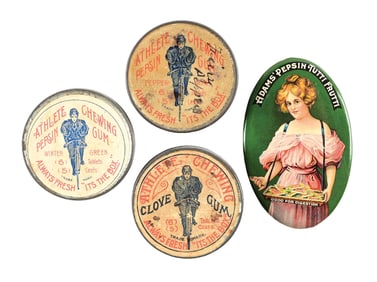 COLLECTION OF 4 CHEWING GUM MEMORABILIA ITEMS