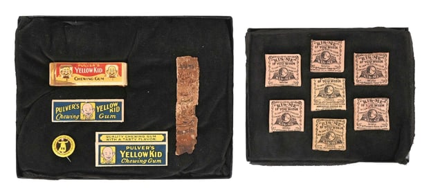 COLLECTION OF 2 CHEWING GUM ITEMS