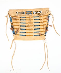 MID CENTURY CHEYENNE BEADED TIPI BAG