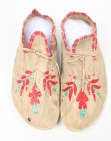 QUILLED MOCCASINS