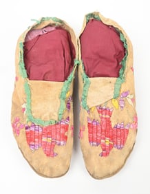 QUILLED MOCCASINS