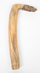 ELK HORN HIDE SCRAPER