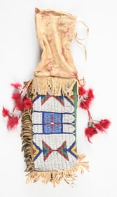 NATIVE AMERICAN SIOUX PIPE BAG