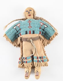 NORTHERN PLAINS BEADED DOLL