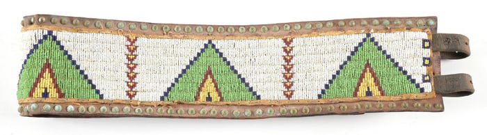 SIOUX BEADED BELT