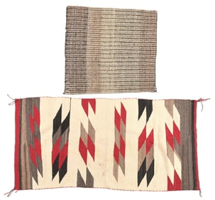 LOT OF 2: NAVAJO TEXTILES