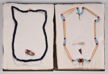 LOT OF 2: NATIVE AMERICAN NECKLACES