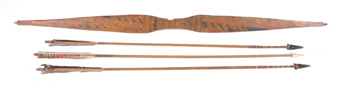 CALIFORNIA STYLE BOW AND ARROW SET