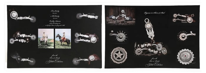TWO GILLETT COLLECTION CANVAS PRINTS