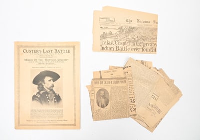 CUSTER'S LAST BATTLE BY CHARLES FRANCIS ROE