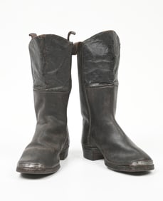CIVIL WAR ERA CHILDREN'S LEATHER BOOTS