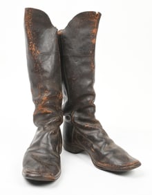 CIVIL WAR ERA CALVARY LEATHER BOOTS