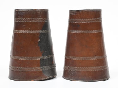 LEATHER TOOLED CUFFS