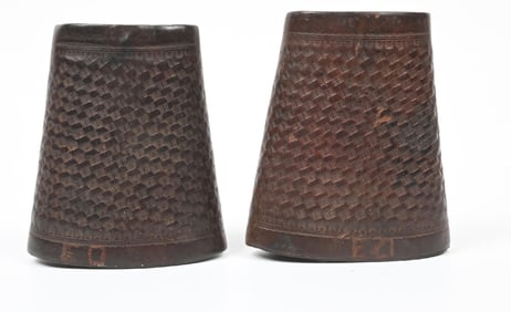 LEATHER TOOLED COWBOY CUFFS