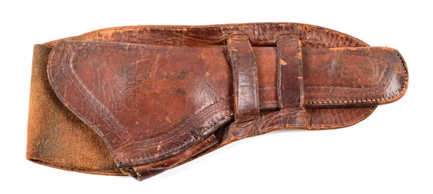 LEATHER COLT M1892 DA MEXICAN LOOP HOLSTER
