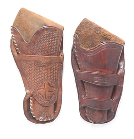 LOT OF 2 R. T. FRAZIER HOLSTERS