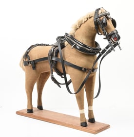 HORSE TOY MODEL WITH HARNESS