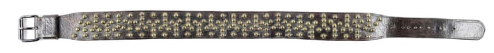 STUDDED LEATHER BELT