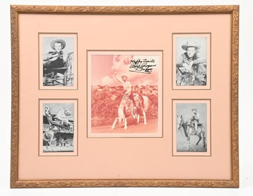 FRAMED PHOTOGRAPHS OF ROY ROGERS
